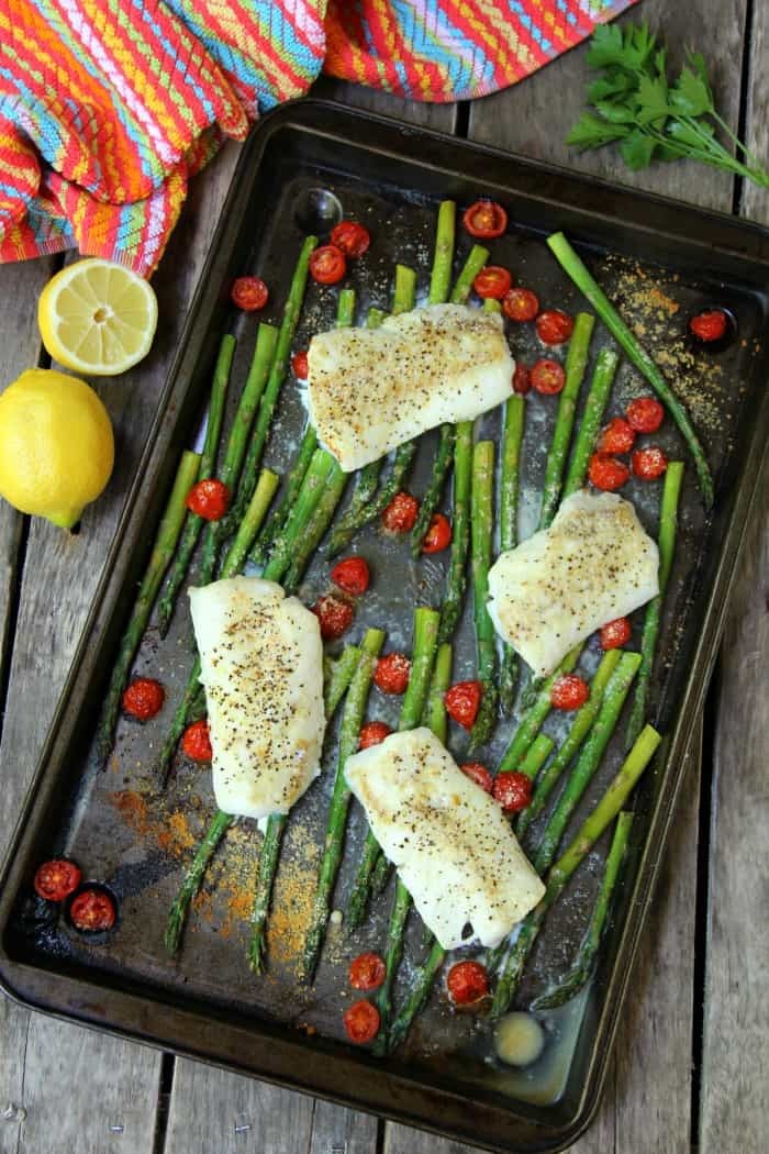 Make Sheet Pan Cod!