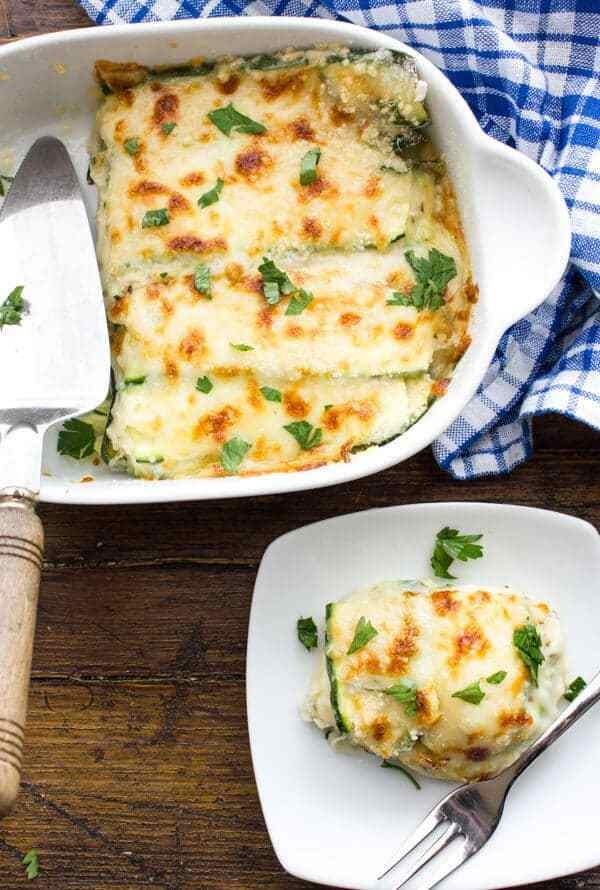 Keto Recipe for Vegetarians 2. Zucchini and Parmigiano Cheese