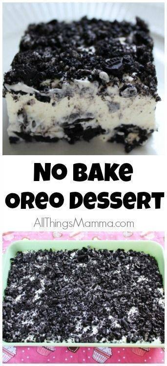 No Bake Oreo Dessert Recipe