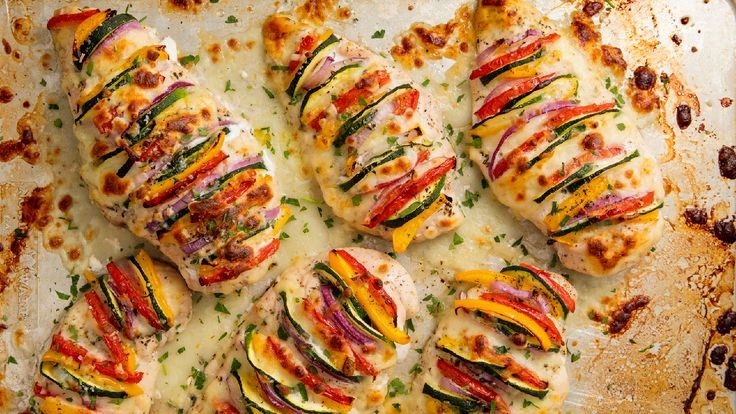 Primavera Stuffed Chicken