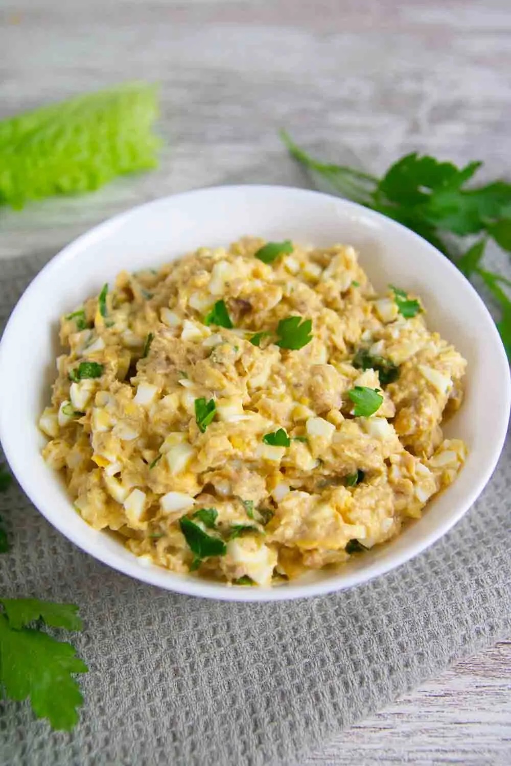 Tuna Salad with Eggs