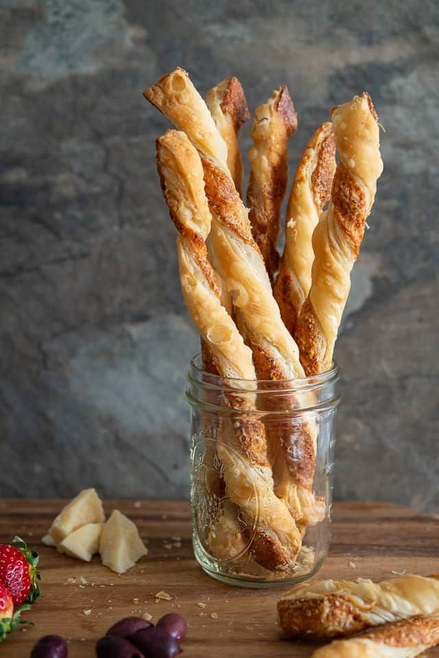 Puff Pastry Cheese Straws