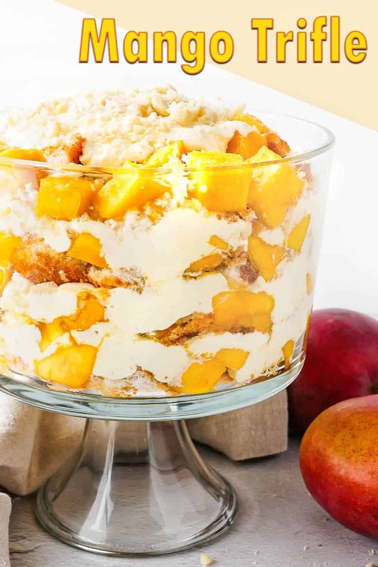 Mango Trifle