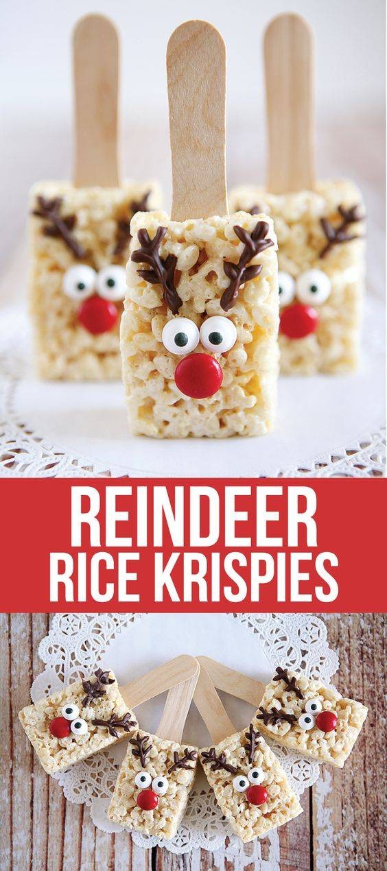 Reindeer Rice Krispies Recipe